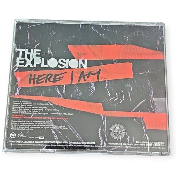 The‎ Explosion – Here I Am [2004 Promotional CD Single] - Picture 2 of 3